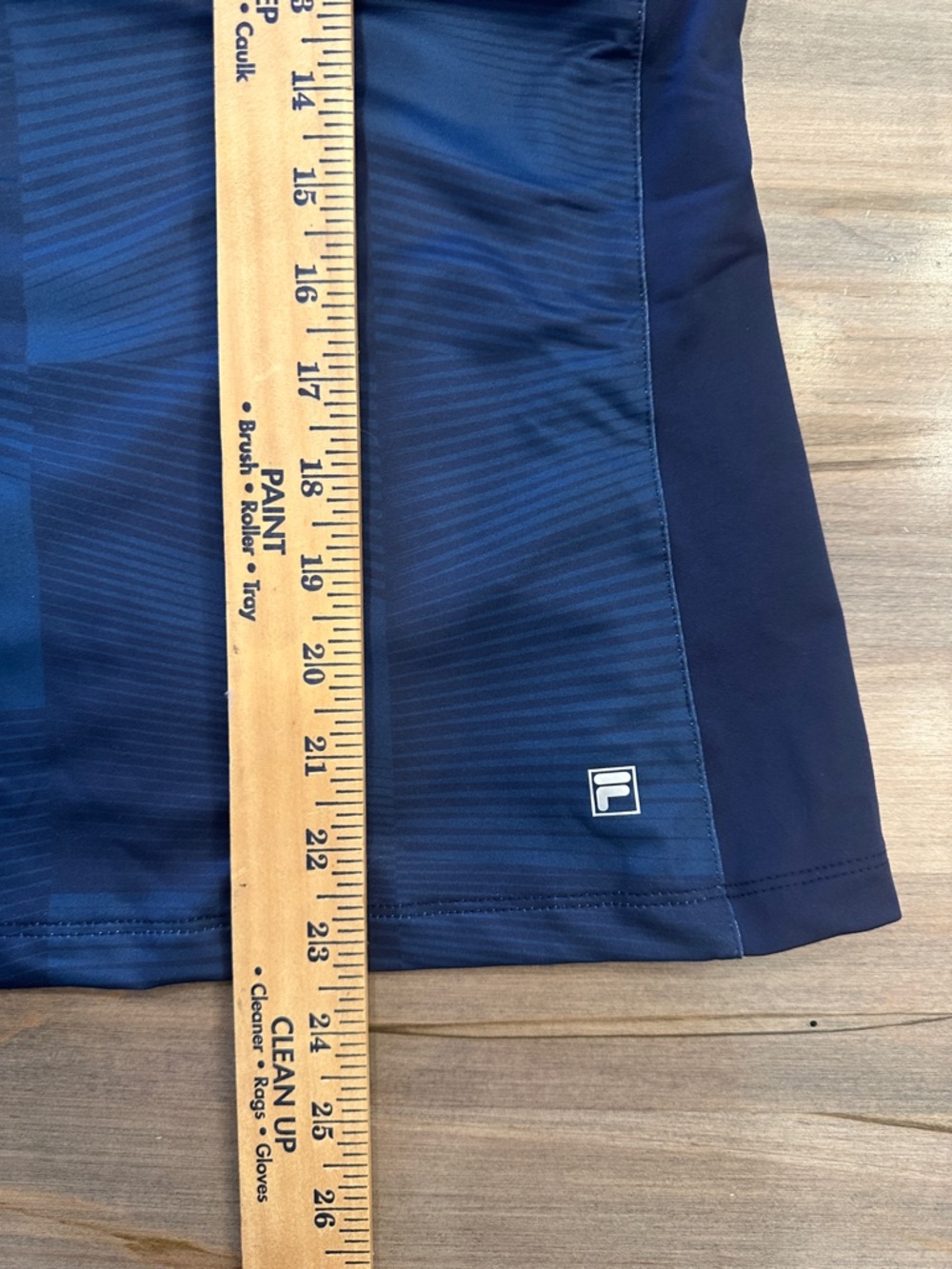 Fila Dark Navy Racerback Performance Tank - Picture 8 of 9